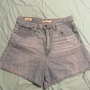 Levi's Light Blue Jean Shorts for Women